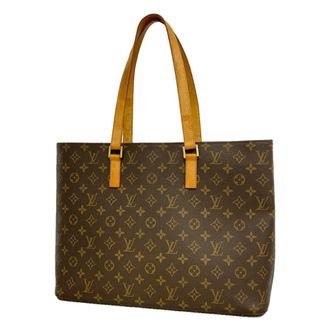 Louis Vuitton Brown Tote Bag (Pre-Owned)