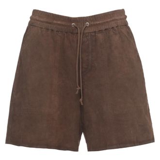 P.A.R.O.S.H. Mujer, Pantalones cortos, Marr&oacute;n, Talla: XS