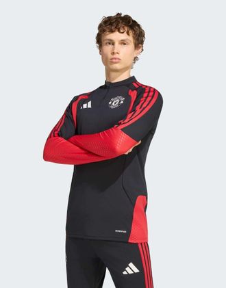 adidas Manchester United 26/27 Tiro top da allenamento nero