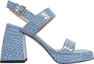 L37 Unieke Stijl Schoeisel - Dames - Sandalen met hakken - Blauw - 41 EU - Schoenen