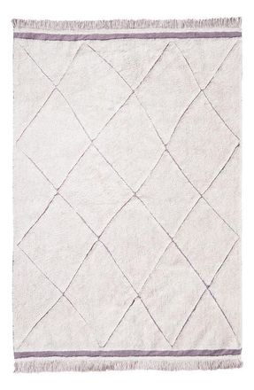 Lorena Canals RugCycled Bereber Washable Cotton Blend Rug in Natural Rugcycled Yarn at Nordstrom, Size 4Ft 7In X 6Ft 7In