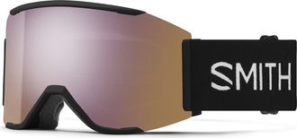 Smith Squad MAG 177mm Snow Goggles in Black /Chromapop Rose Gold at Nordstrom