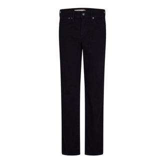 Levi's Dames 712 Slim-fit jeans met randstiksels (De nacht is zwart)