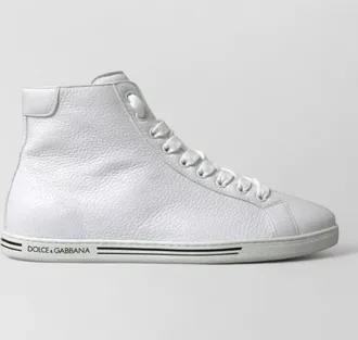 Dolce & Gabbana leather high-top sneakers