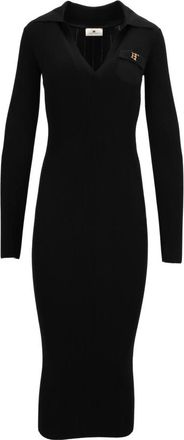 Elisabetta Franchi Abito di Maglia - female - Elisabetta Franchi - Knitted Dresses - Black - XS - Dresses