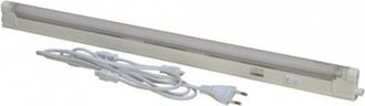 Trade Shop Trade Shop Traesio - Trade Shop - Tubo Neon Led Da 60cm Con Plafoniera T5 Luz Caldo 3000k Cavo 1m Da 10w