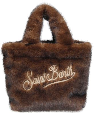 MC2 Saint Barth Borsa Vanity Mini Soft Fur Mini Handbag