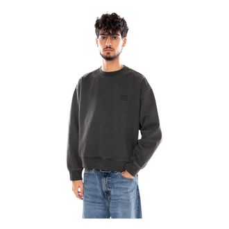 Vans Sudadera Premium de Cuello Redondo - Sweatshirts & Hoodies - Hombre - Negro - XL