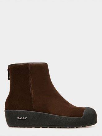 Bally Guard Leather Snow Boots in Brown at Nordstrom, Size 43