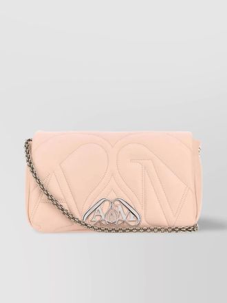 Alexander McQueen the seal small leather shoulder bag