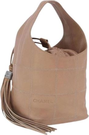 Chanel Pre-owned Vintage Bucket Bag - Pre-owned - Mujer - Beige - ONE SIZE