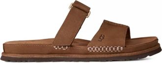 UGG Womens Goldengaze Slide Sandal In Dark Chestnut