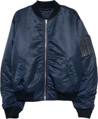 Juun.J Giacca con zip MA-1 - Blu