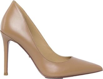 Michael Kors D&eacute;collet&eacute; Keke in pelle - - Shoes - Donna - Beige - 38 EU
