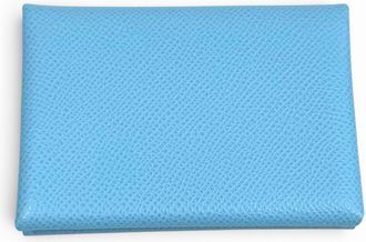Herm&egrave;s Celeste Epsom Leather Wallet (Bi-Fold) (Pre-Owned)