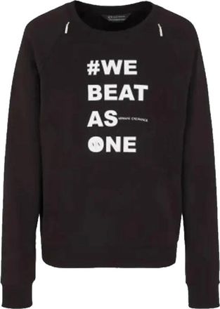 A|X Armani Exchange Felpa - Dames - Sweatshirts - Zwart - M - Hoodies & sweatvesten
