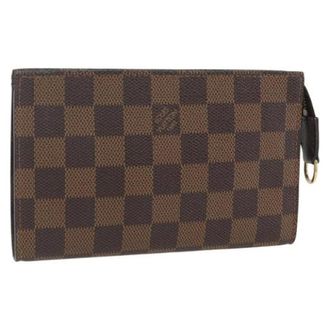Louis Vuitton Pre-owned Clutches, female, Brown, Size: ONE SIZE Pre-owned Canvas Clutch