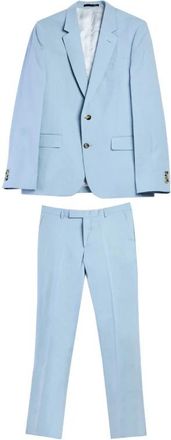 Paul Smith Completo Soho Lino - Heren - Business pakken - Blauw - M - Linnen - Kostuums