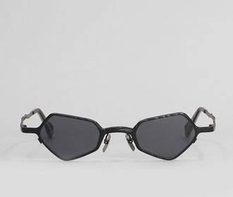 Kuboraum Z25 Sunglasses In Grey Metal Alloy