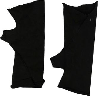 Ma+ Guanti con mezze dita - Nero