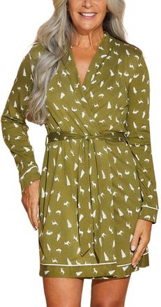 Cosabella Ski Trip Print Robe