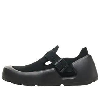 Birkenstock Reykjavik Nubuk Leather Shoes Black 1027471