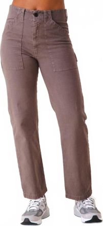 PRAIRIE UNDERGROUND Canvas Utility Pants In Dior Grey