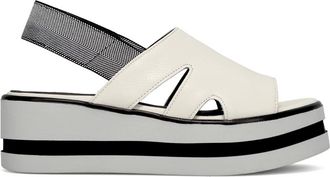 Sangiorgio Schoenen, Dames, Wit, 40 EU, Leer, 2101 Sandaal