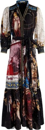 Alice & Olivia Cora jurk - Zwart