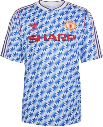 adidas Manchester United Away 90 Asia Sizing Blue JM5495