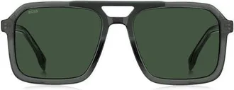 BOSS 56mm Sunglasses in Green/green at Nordstrom