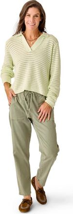 Carve Designs Zoe Twill Pant in Pine at Nordstrom, Size Xx-Small