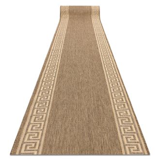 RugsX RugsX Sizal Floorlux Runner in Brown | Size: 200 cm x 320 cm