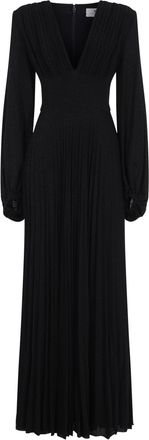 Elisabetta Franchi Long Jersey Lurex Dress