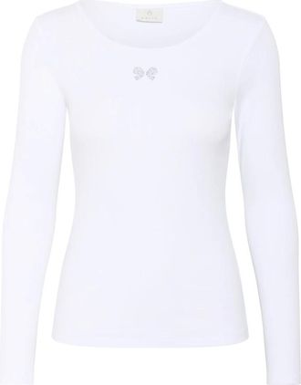 Kaffe Donna, Top, Bianco, XS, new