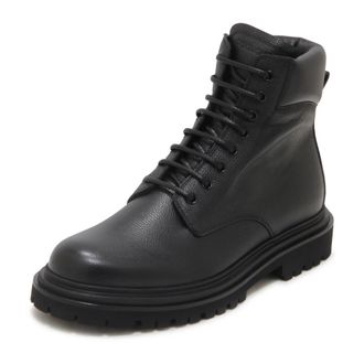 Dolce & Gabbana Lace-up Boots, male, Black, Size: 11 US Stivaletto Ankle Boots