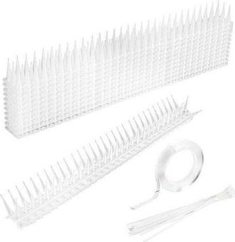 OEM Pinchos Antipalomas, Pinchos Antipalomas De 5 M, Pinchos Antipalomas, Sistema Disuasorio Para Cuervos, Pinchos Seguros Para Palomas, Gorriones, Cuervo