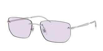 Ray-Ban RB3768 003/MH Mens Sunglasses Silver Size 56