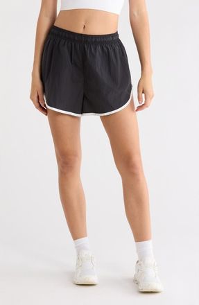 Free People FP Movement Now or Never Run Shorts in Black Combo at Nordstrom, Size X-Small