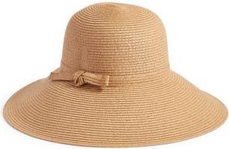 Nordstrom Packable Floppy Hat in Tan Dark at Nordstrom Rack