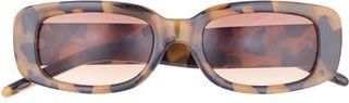 Vince Camuto 117mm Gradient Rectangular Sunglasses in Oatmeal at Nordstrom Rack
