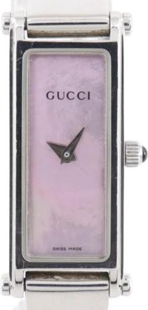 Gucci Pre-owned Vintage Polshorloge - Dames - Vintage Horloges - Roze - ONE Size - Vintage