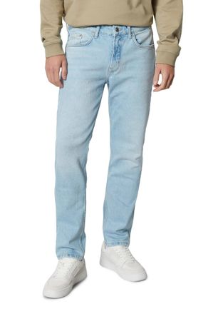 Marc O'Polo Denim Slim-fit-Jeans MARC OPOLO DENIM VIDAR, Herren, Gr. 34, L&auml;nge 30, blau (super light blau), Denim/Jeans, Obermaterial: 99% Baumwolle, 1% Elasthan, Jeans