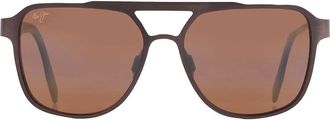 Maui Jim 2nd Reef HCL Bronze Navigator Mens Sunglasses H607-01 59