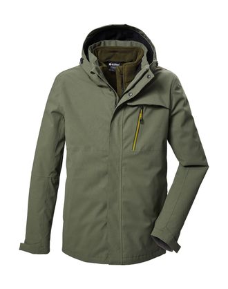 Killtec 3-in-1-Funktionsjacke KILLTEC KOW 6 MN JCKT, Herren, Gr. XXL, gr&uuml;n (olivgr&uuml;n), Oberstoff: 100% Polyester, Futter: 100% Polyester, Jacken 3-in-1-Funkti