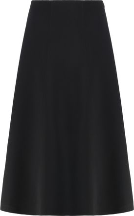 Jacquemus Womens Triangle Flared Skirt - Black - Size EU 38 (Womens)