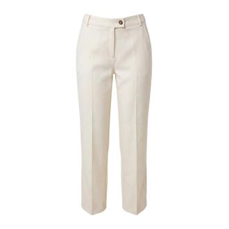 Emme Di Marella Pantalones Rectos Ghinea - Trousers - Mujer - Beige - XS