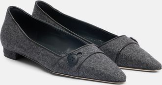 Manolo Blahnik Lulamae ballet flats