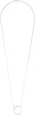 Repossi 18kt rose gold Antifer diamond pendant necklace - women - Diamond/18kt Rose Gold - 85 - Pink