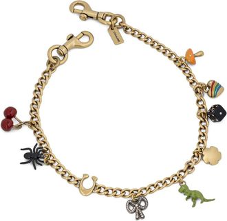 Coach Tracolla a catena con decorazione - Oro